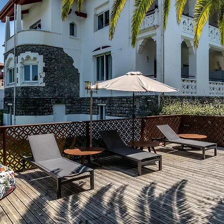 Apartahotel Chateau D'acotz - Avec Piscine A 600m Des Plages & Ocean San Juan de Luz